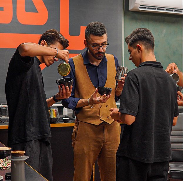 آموزشگاه باریستایی حضوری در کرج