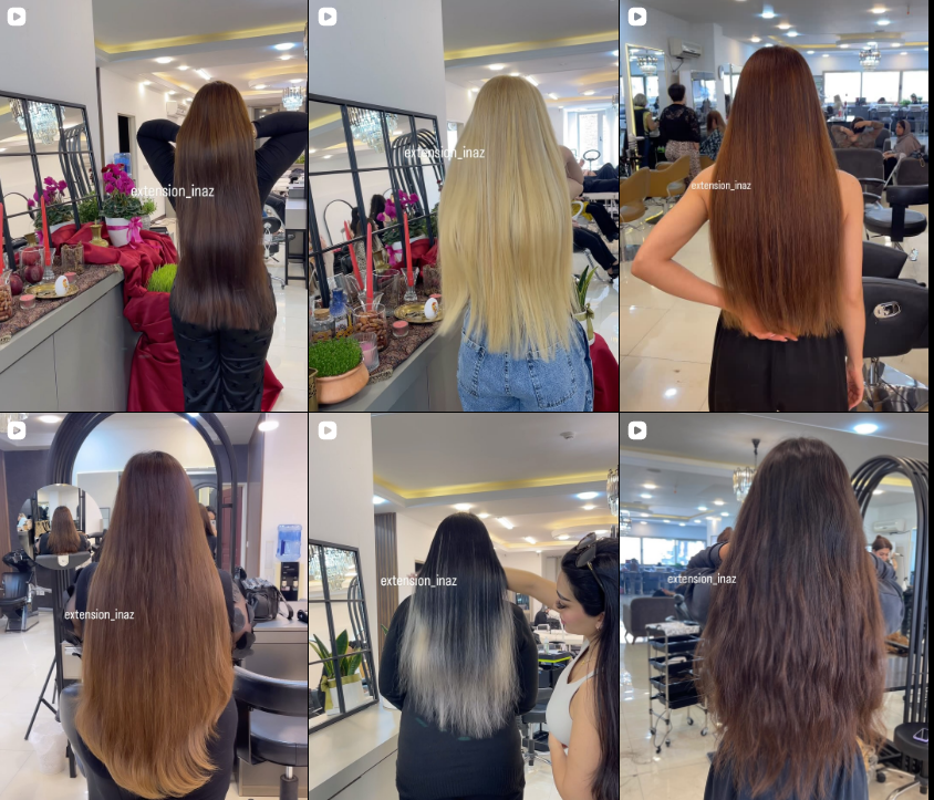 لیست برترین سالن بافت مو در کرج