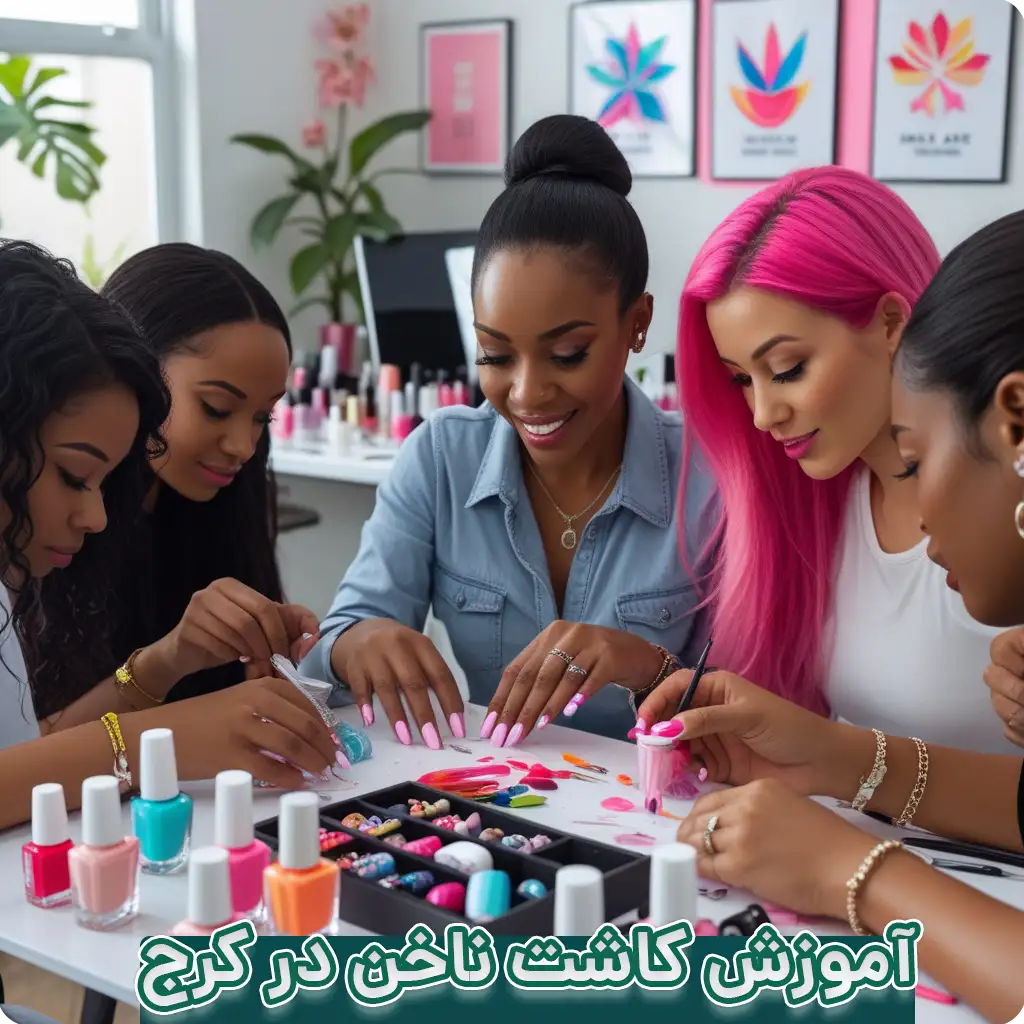 آموزش کاشت ناخن در کرج