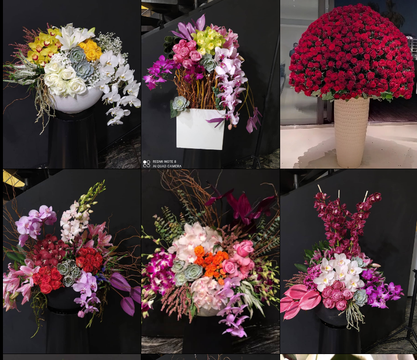 گل فروشی در گوهردشت