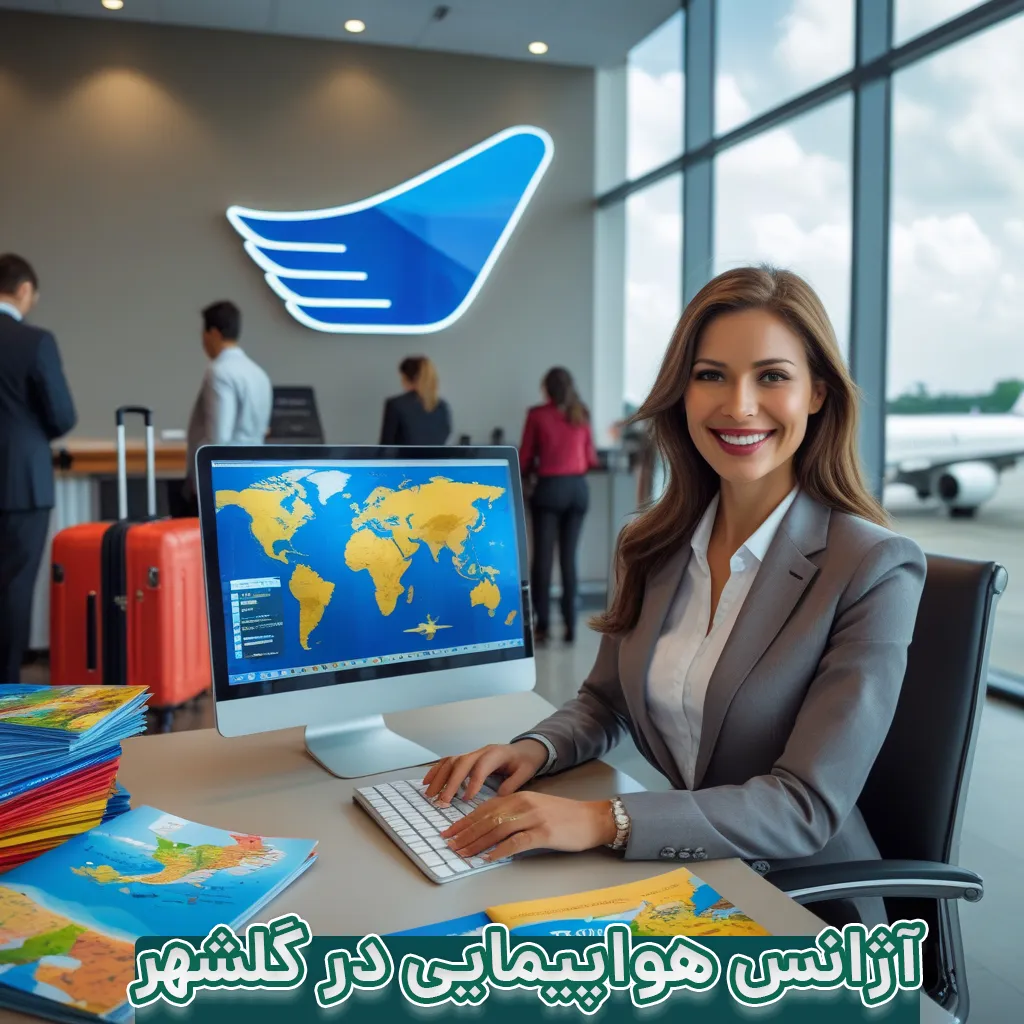 آژانس هواپیمایی در گلشهر