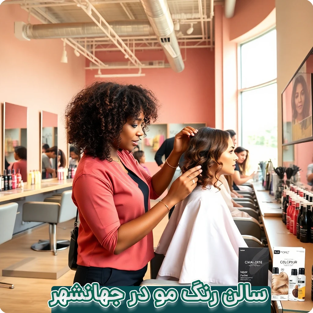 سالن رنگ مو در جهانشهر