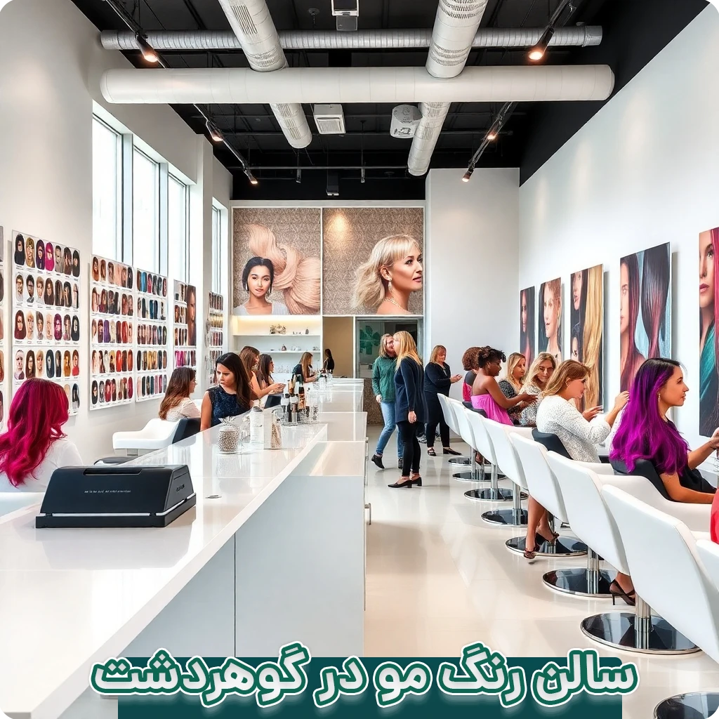 سالن رنگ مو در گوهردشت