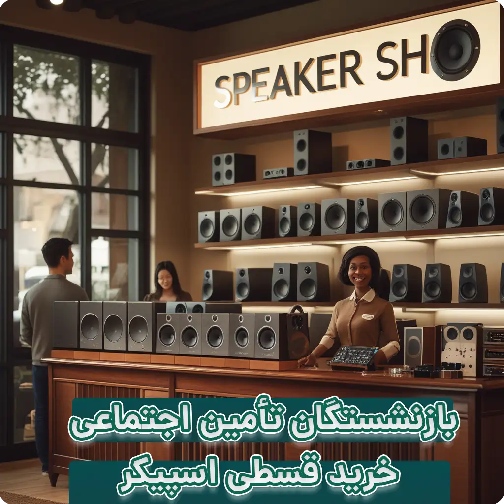 خرید قسطی اسپیکر برای بازنشستگان تأمین اجتماعی